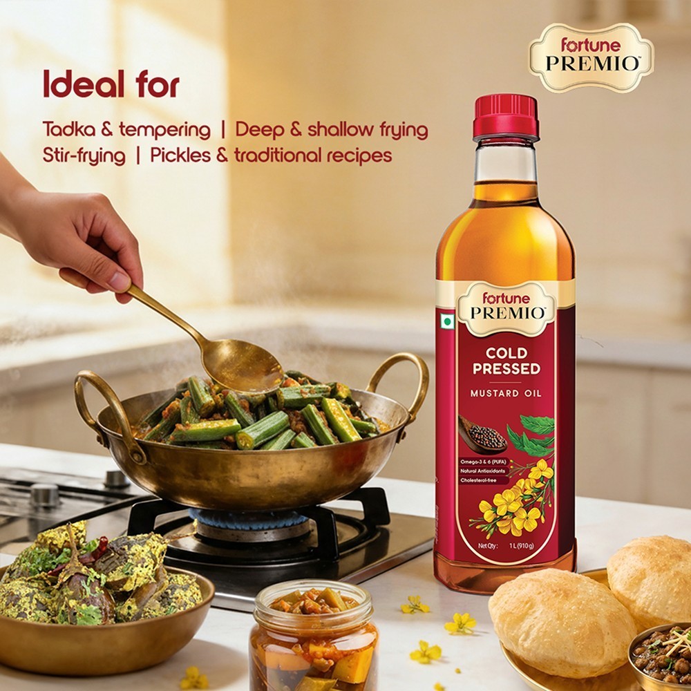 Fortune Premio Cold Pressed Mustard Oil