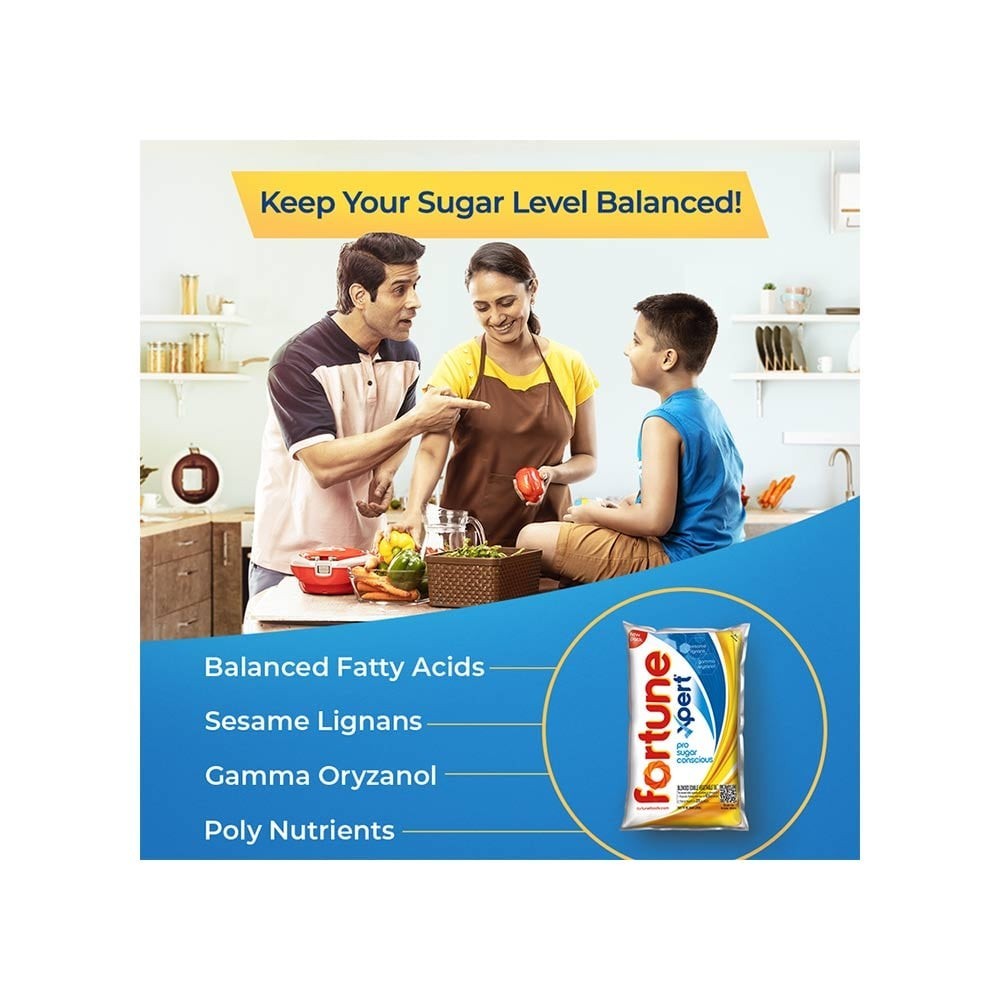 Fortune Xpert Pro Sugar Conscious Blended Cooking Oil