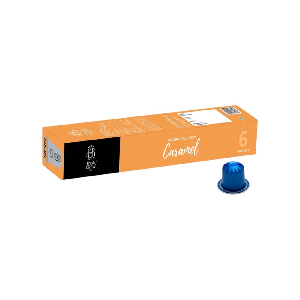 Fresh Brew Co. Caramel Flavoured Coffee Capsules