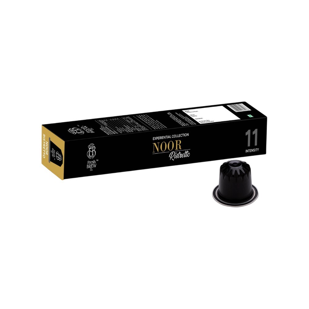 Fresh Brew Co. Noor Ristretto Coffee Capsules - Intensity 11