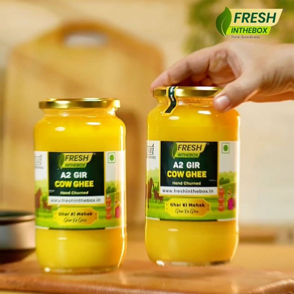 FreshInTheBox A2 Gir Cow Ghee