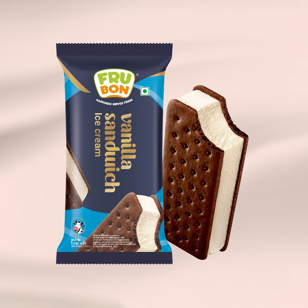 FruBon Ice Cream Sandwich (Vanilla)