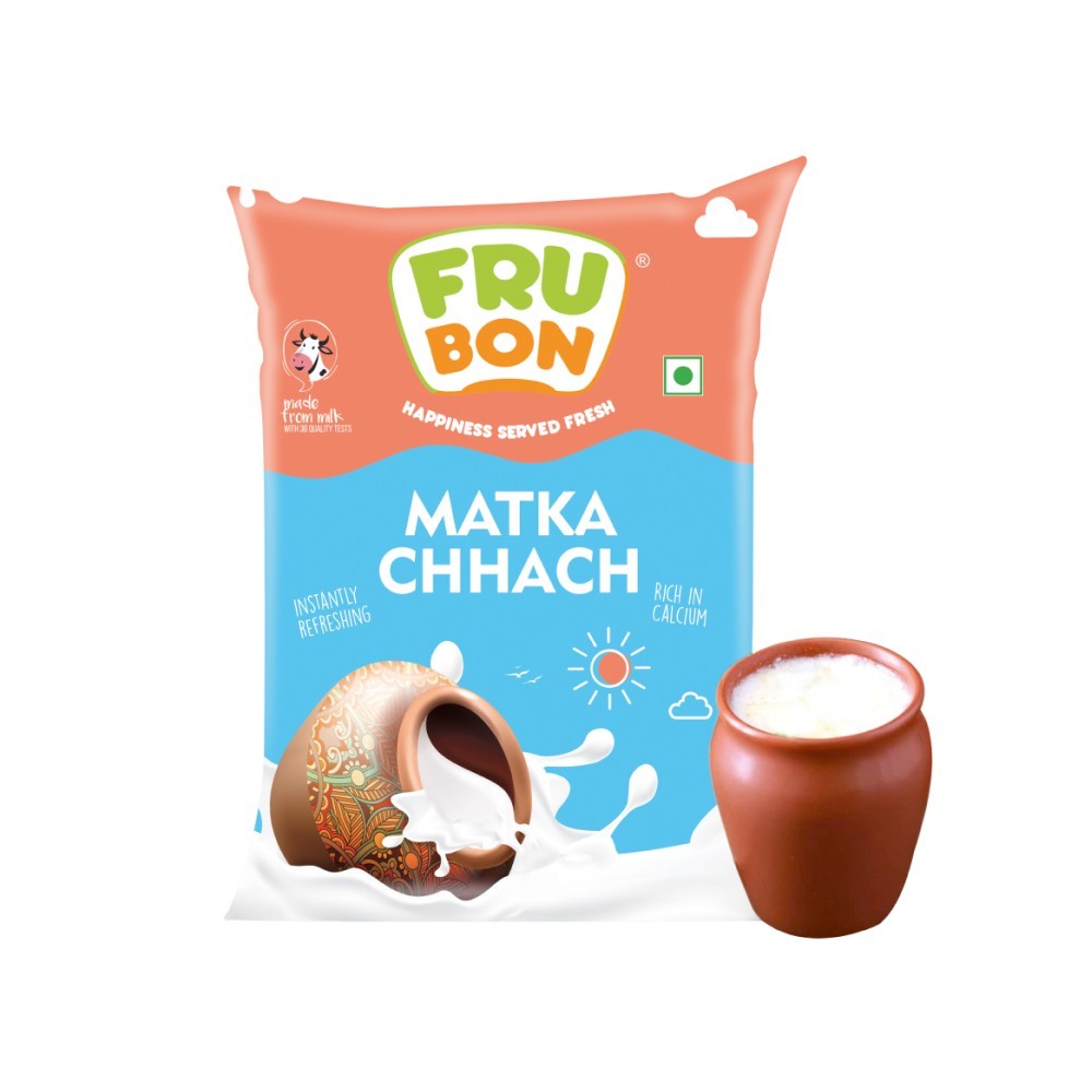 FruBon Matka Unsalted Buttermilk
