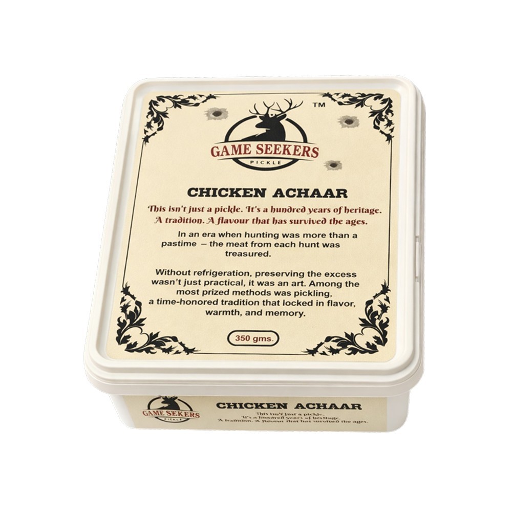 Game Seekers Chicken Achar Pickle