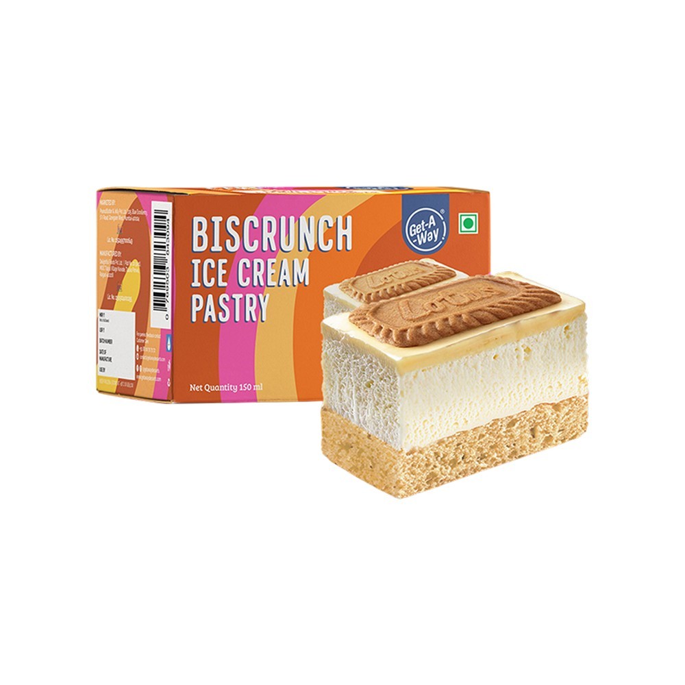 Get-A-Way Biscrunch Ice Cream Cake Slice (Pastry)