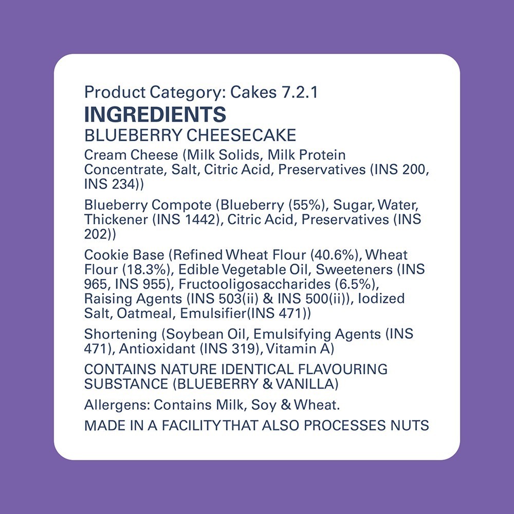 Get-A-Way Blueberry Cheesecake Jar