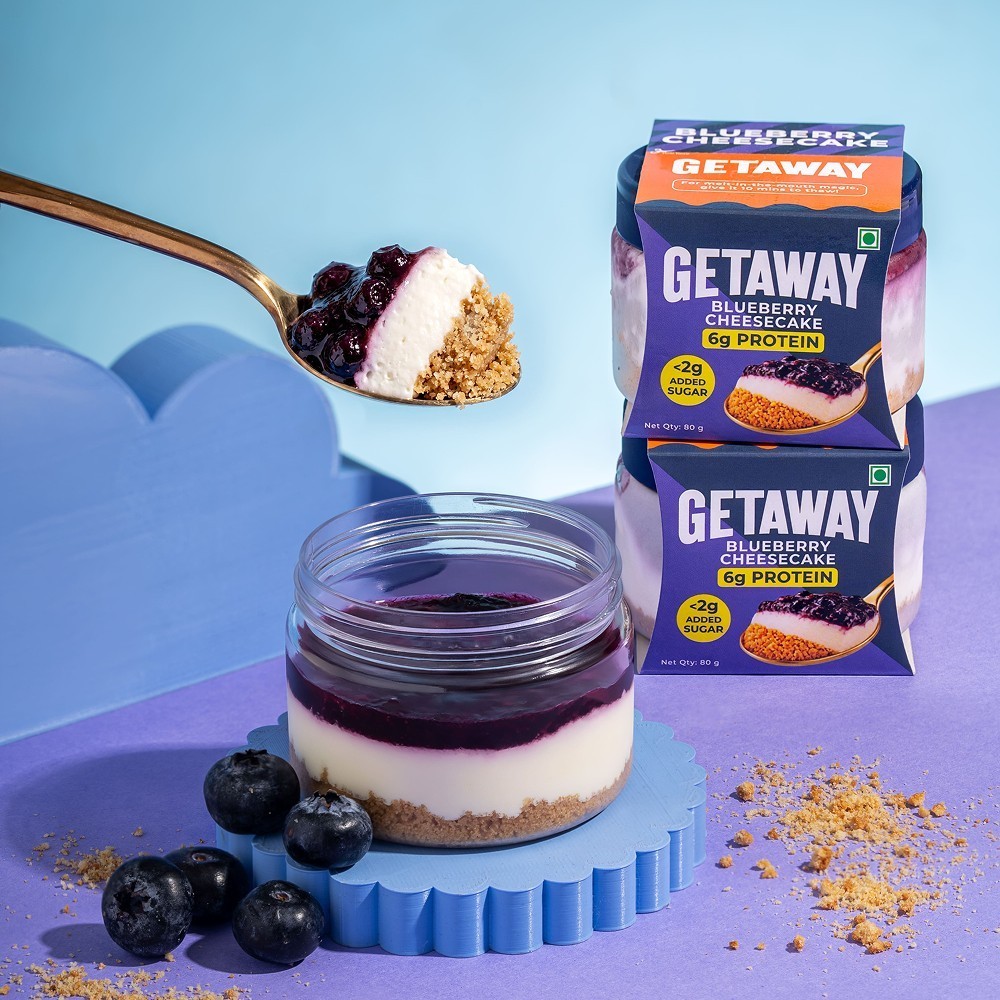 Get-A-Way Blueberry Cheesecake Jar