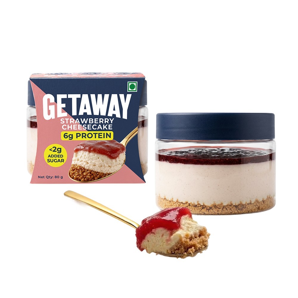 Get-A-Way Strawberry Cheesecake Jar