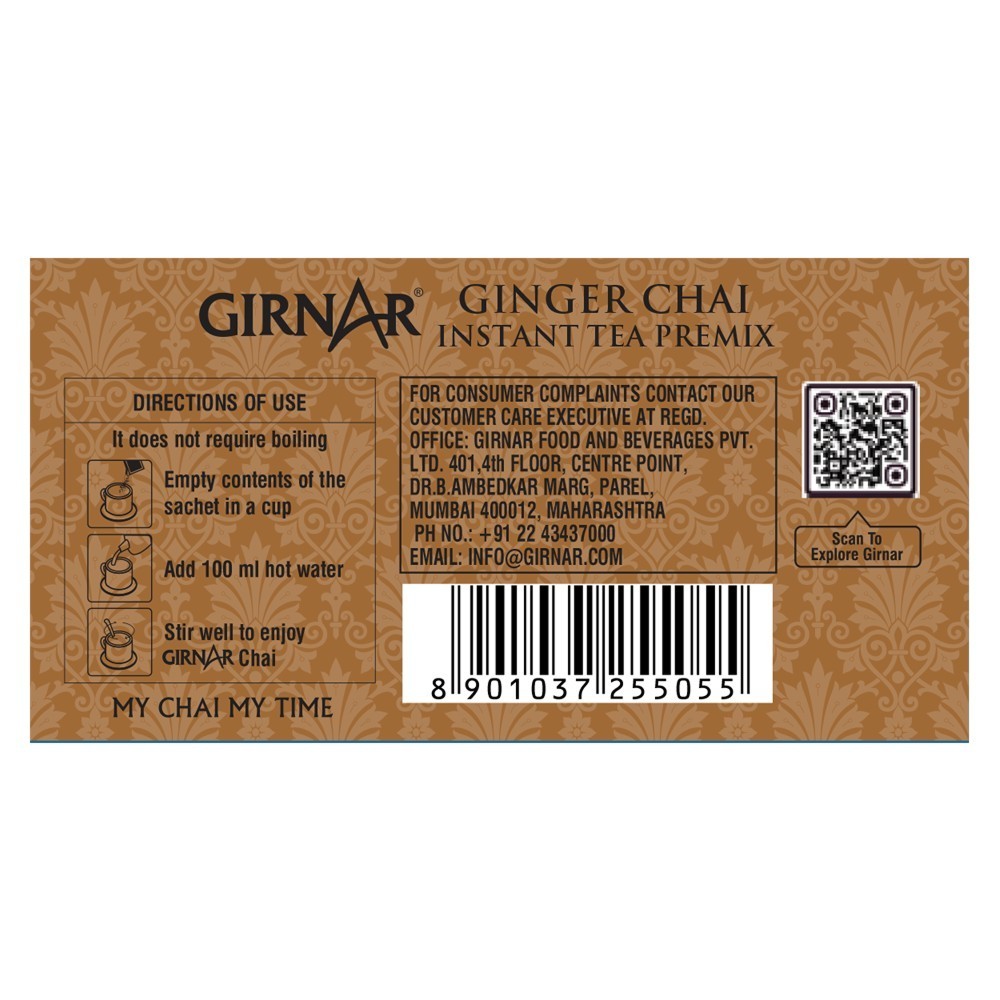 Girnar Ginger Chai Instant Tea Premix