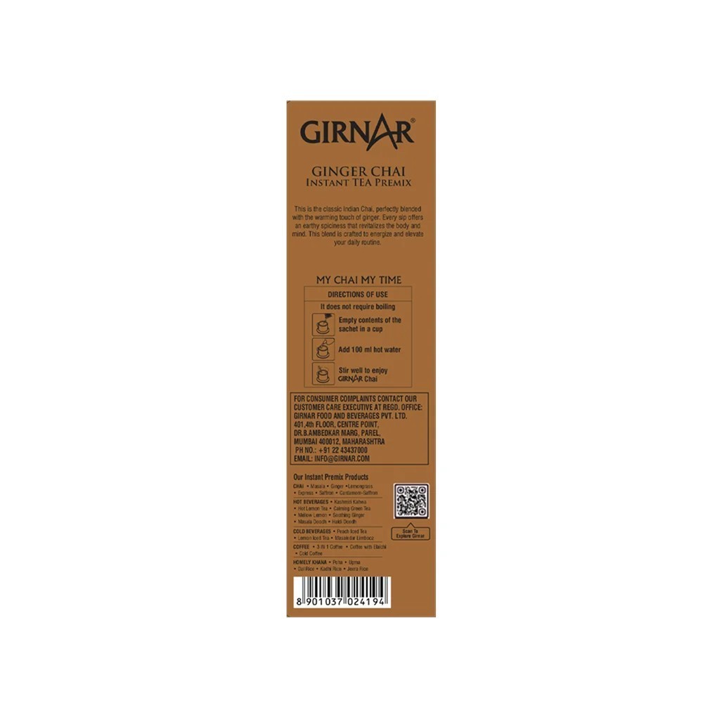 Girnar Ginger Chai Instant Tea Premix