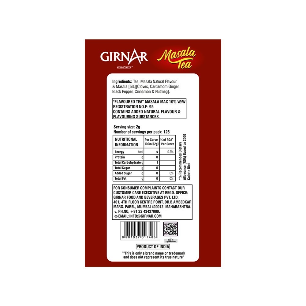 Girnar Royal Cup Masala Chai Tea