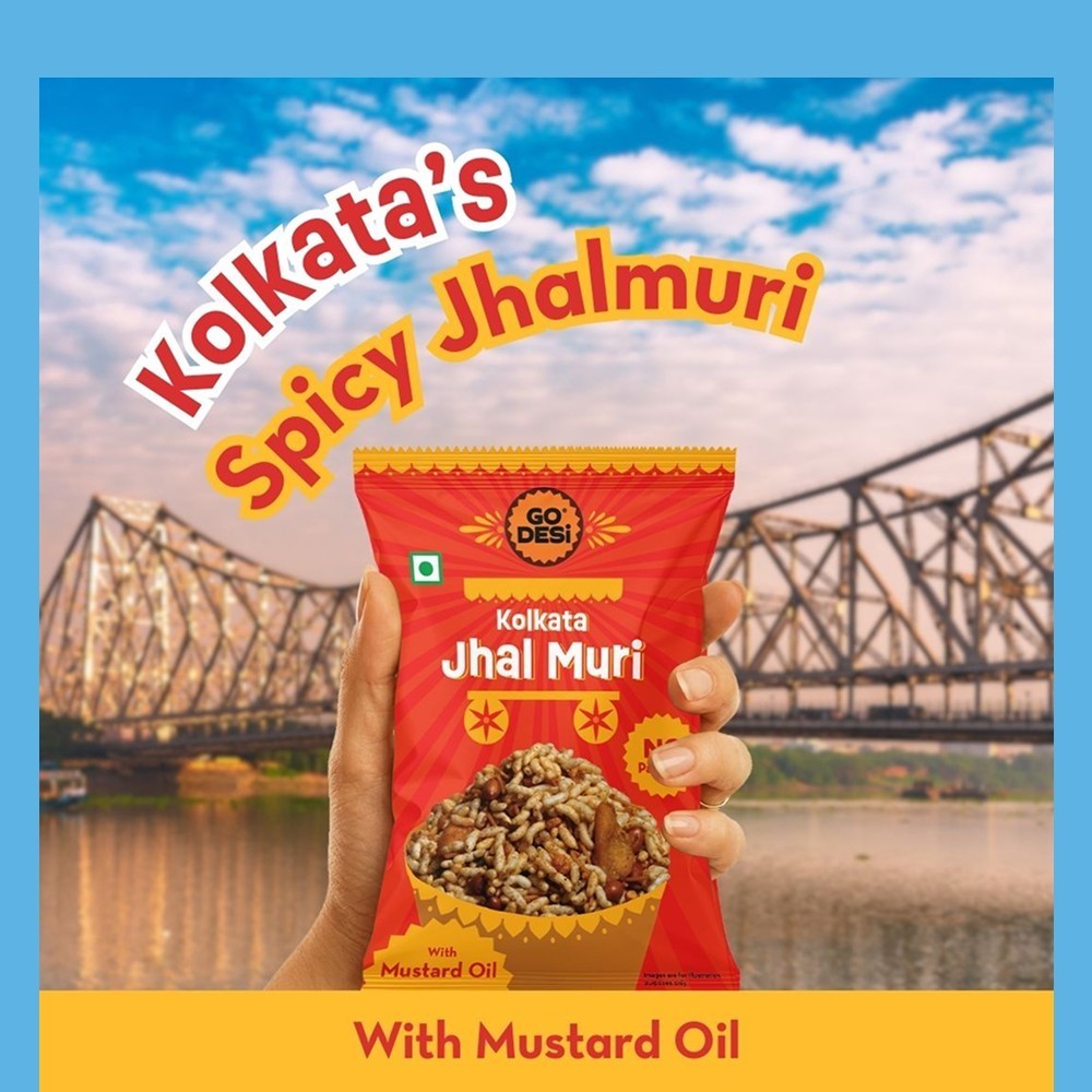 GO DESi Kolkata Jhal Muri Namkeen