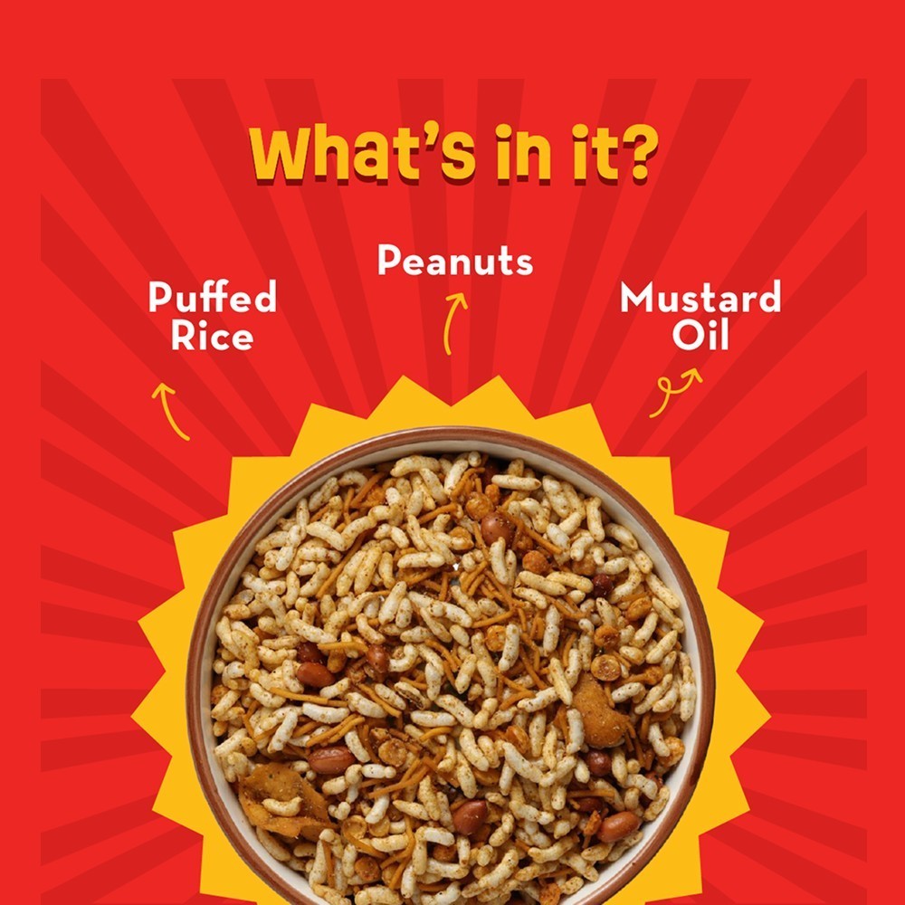 GO DESi Kolkata Jhal Muri Namkeen