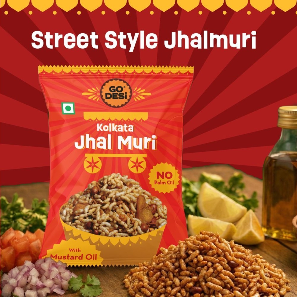 GO DESi Kolkata Jhal Muri Namkeen