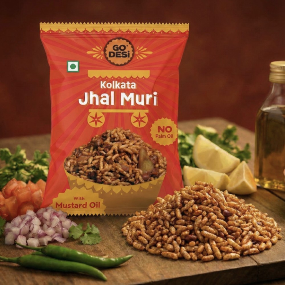 GO DESi Kolkata Jhal Muri Namkeen