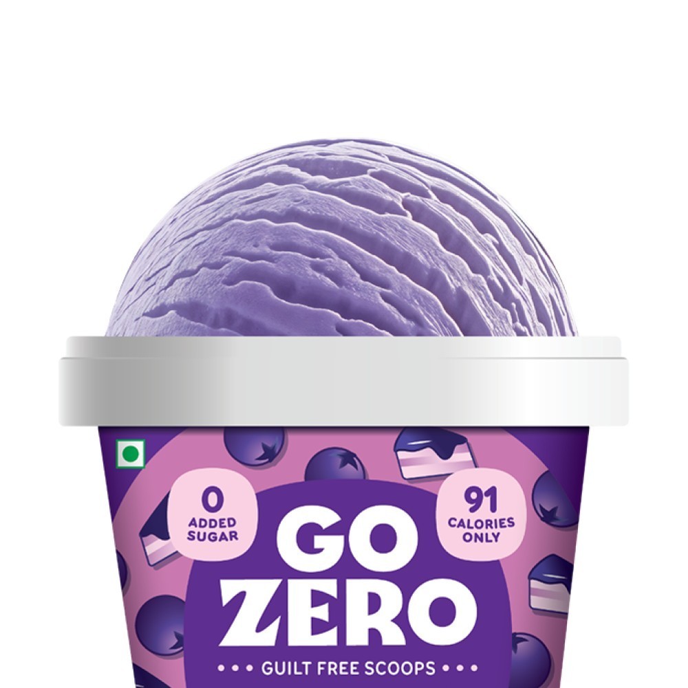 Go Zero Blueberry Cheesecake Guilt Free Ice Cream Cup