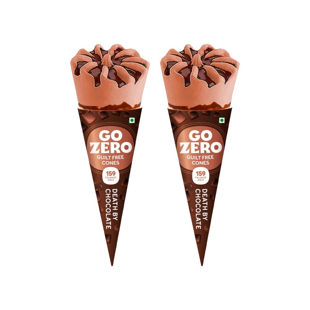 Go Zero Death By Chocolate Guilt Free Ice Cream Cone
