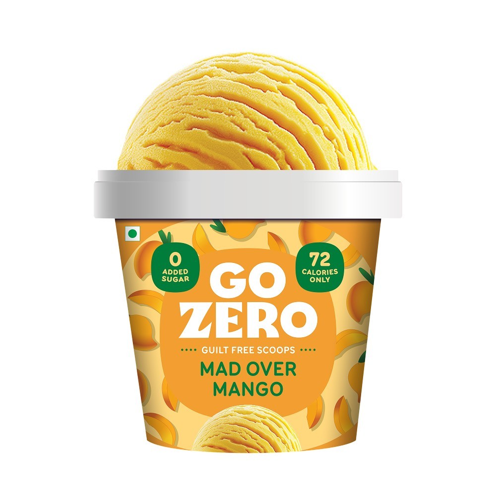 Go Zero Mad Over Mango Guilt Free Ice Cream Cup