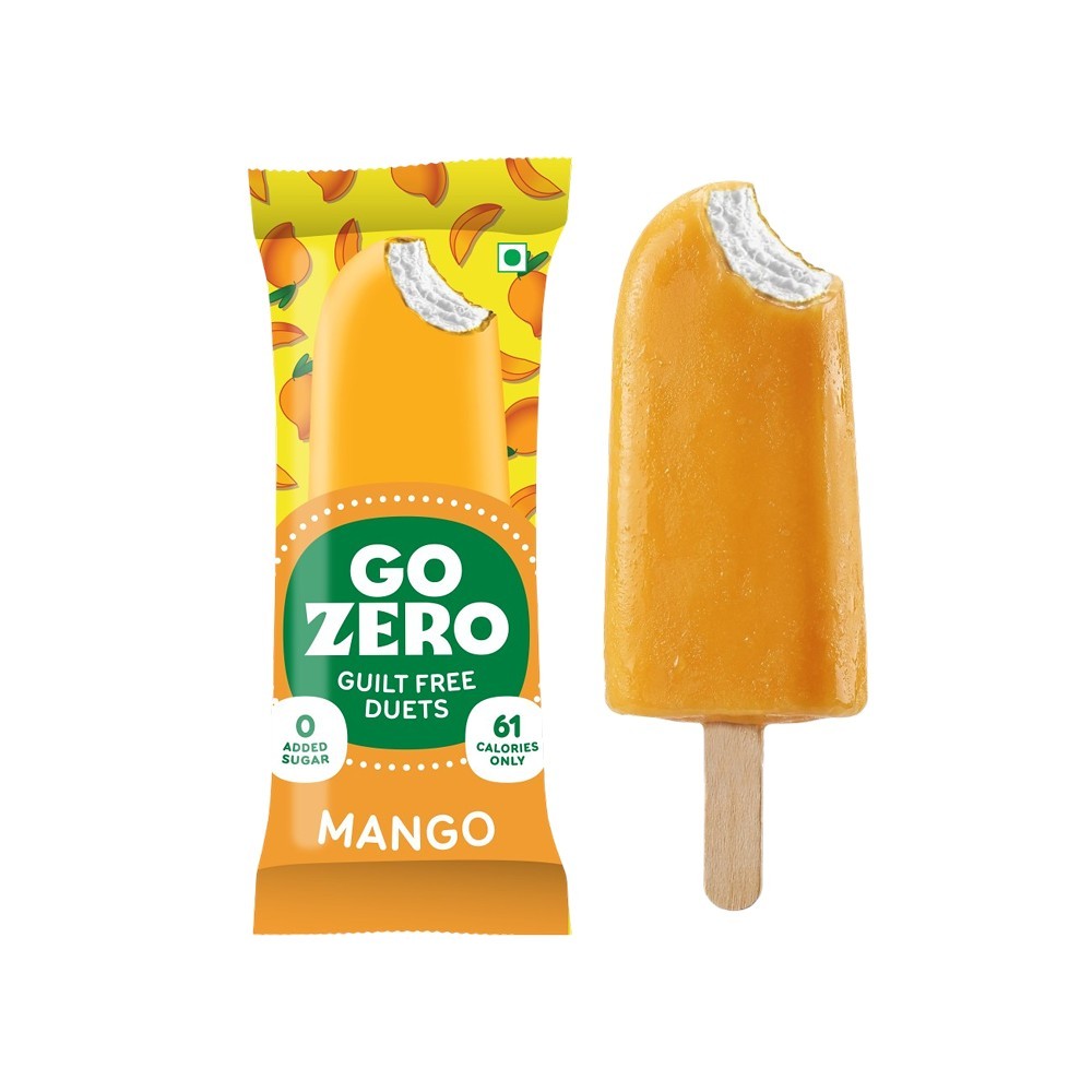 Go Zero Mango Duet Guilt Free Ice Cream Stick