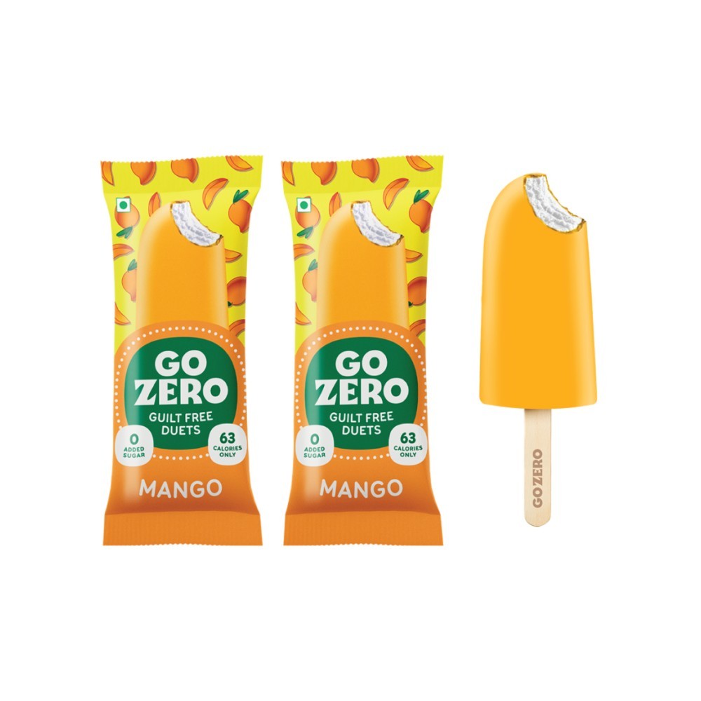 Go Zero Mango Duet Guilt Free Ice Cream Stick