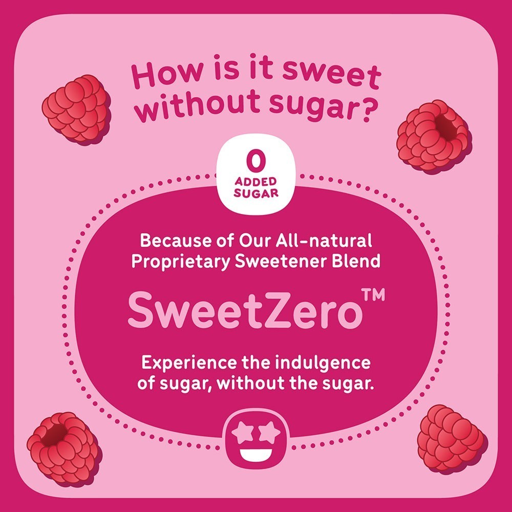 Go Zero Raspberry Duet Guilt Free Ice Cream Stick