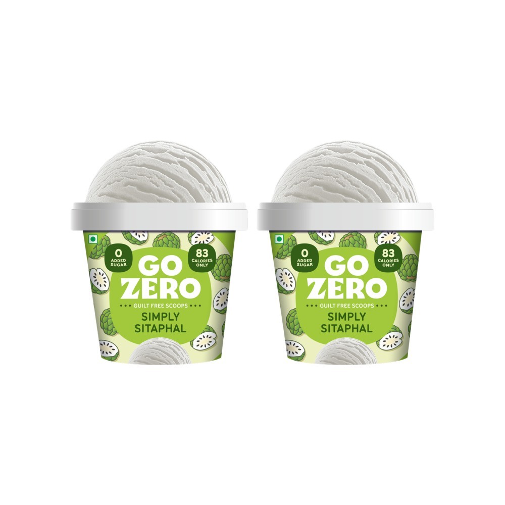 Go Zero Simply Sitaphal Guilt Free Ice Cream Cup