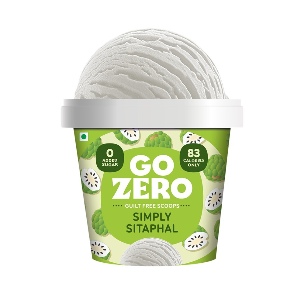 Go Zero Simply Sitaphal Guilt Free Ice Cream Cup