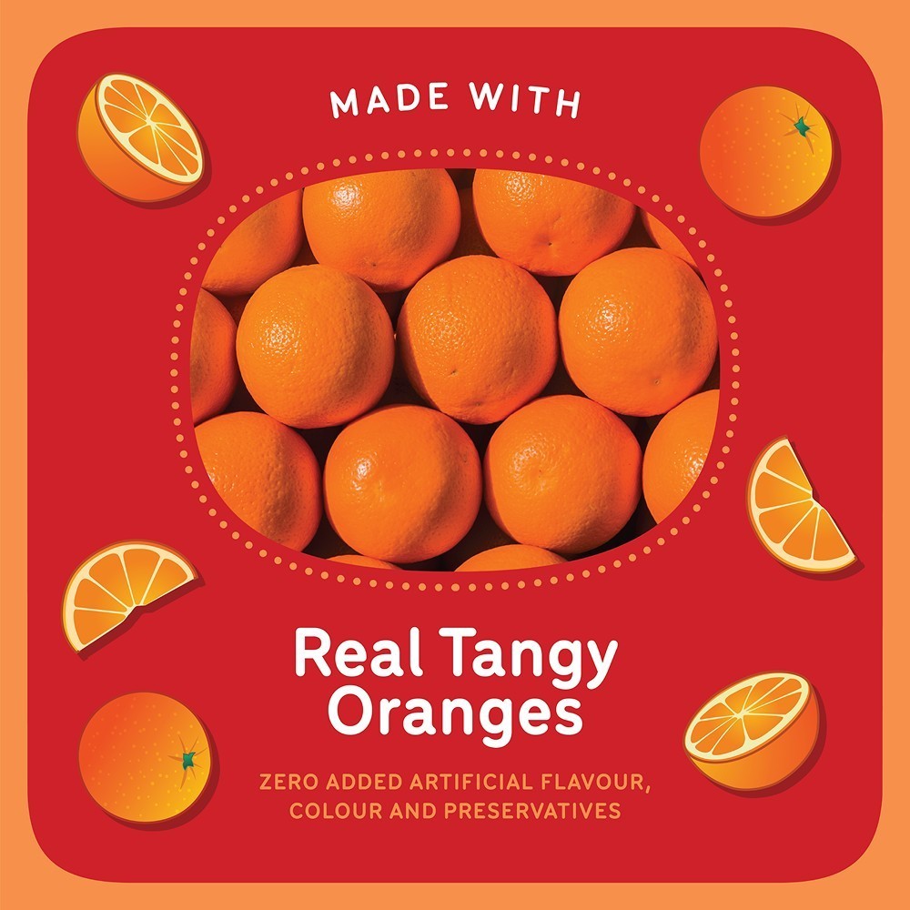 Go Zero Valencia Orange Guilt Free Fruit Ice Cream Popsicle