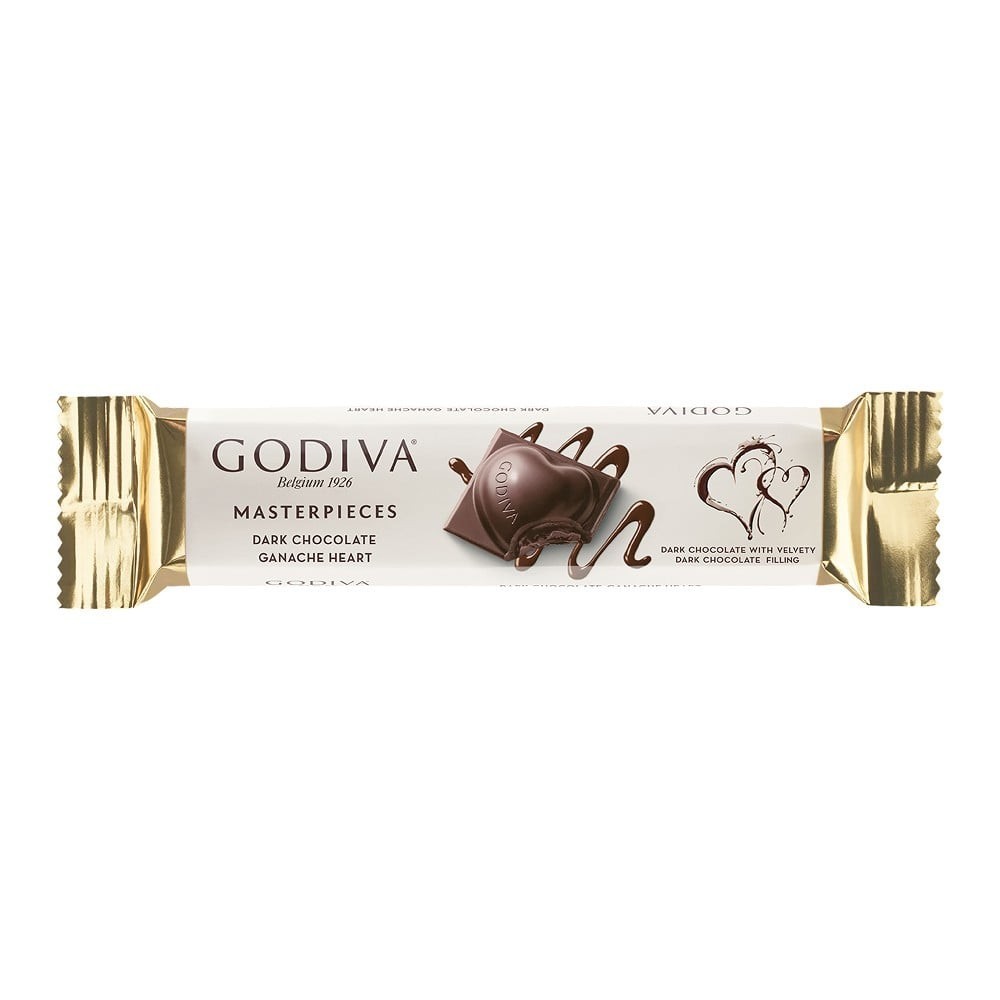Godiva Ganache Heart Dark Chocolate Bar