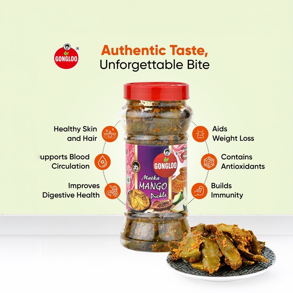 Gongloo Matka Mango Pickle
