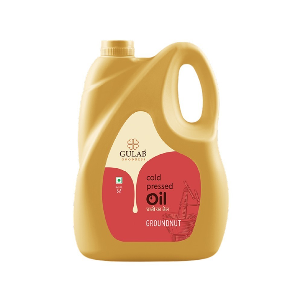 Gulab Premium Cold Pressed Groundnut Oil