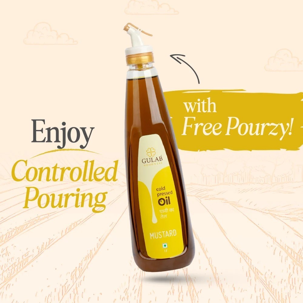 Gulab Premium Cold Pressed Mustard Oil