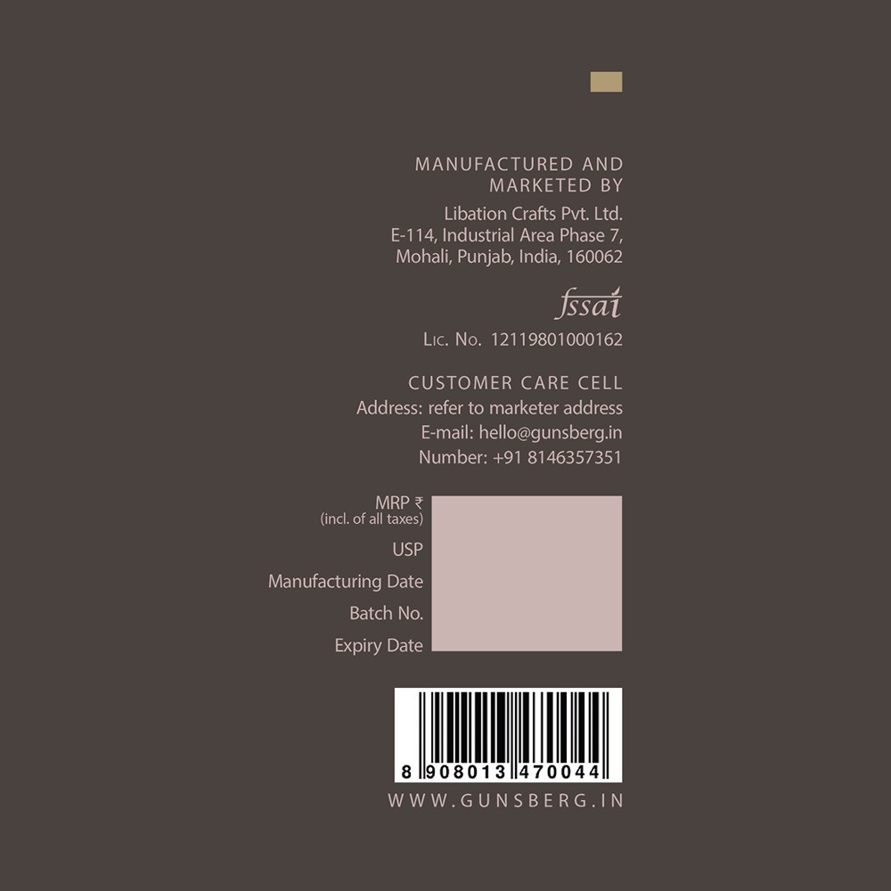 Gunsberg Ginger Non-Alcoholic Beer