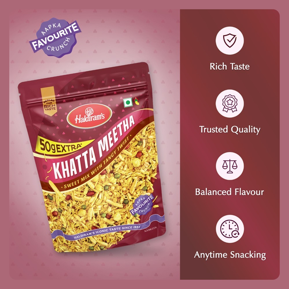 Haldiram's Nagpur Khatta Meetha Mixture Namkeen