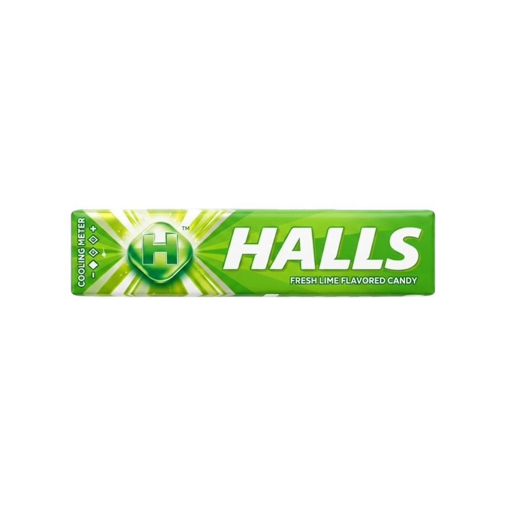 Halls Stick Fresh Lime Sour Candy
