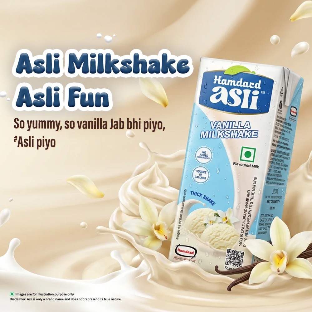 Hamdard Asli Vanilla Milkshake