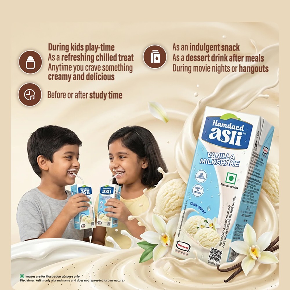 Hamdard Asli Vanilla Milkshake