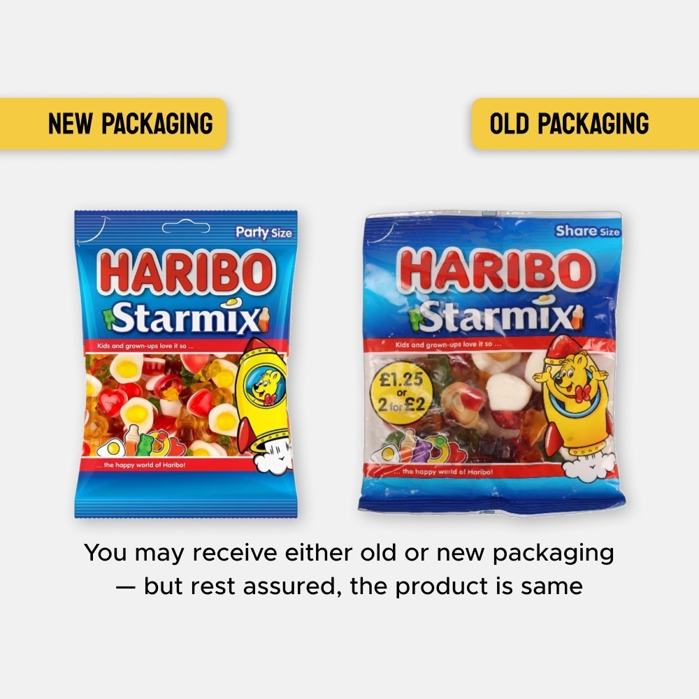 Haribo Starmix Jelly Candy With Fruit Juice