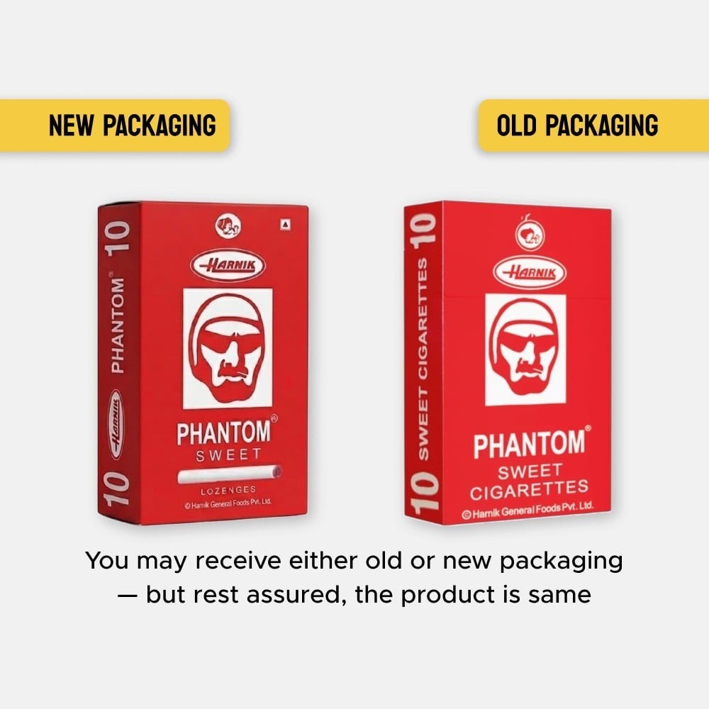 Harnik Phantom Sweet Cigarettes Candies