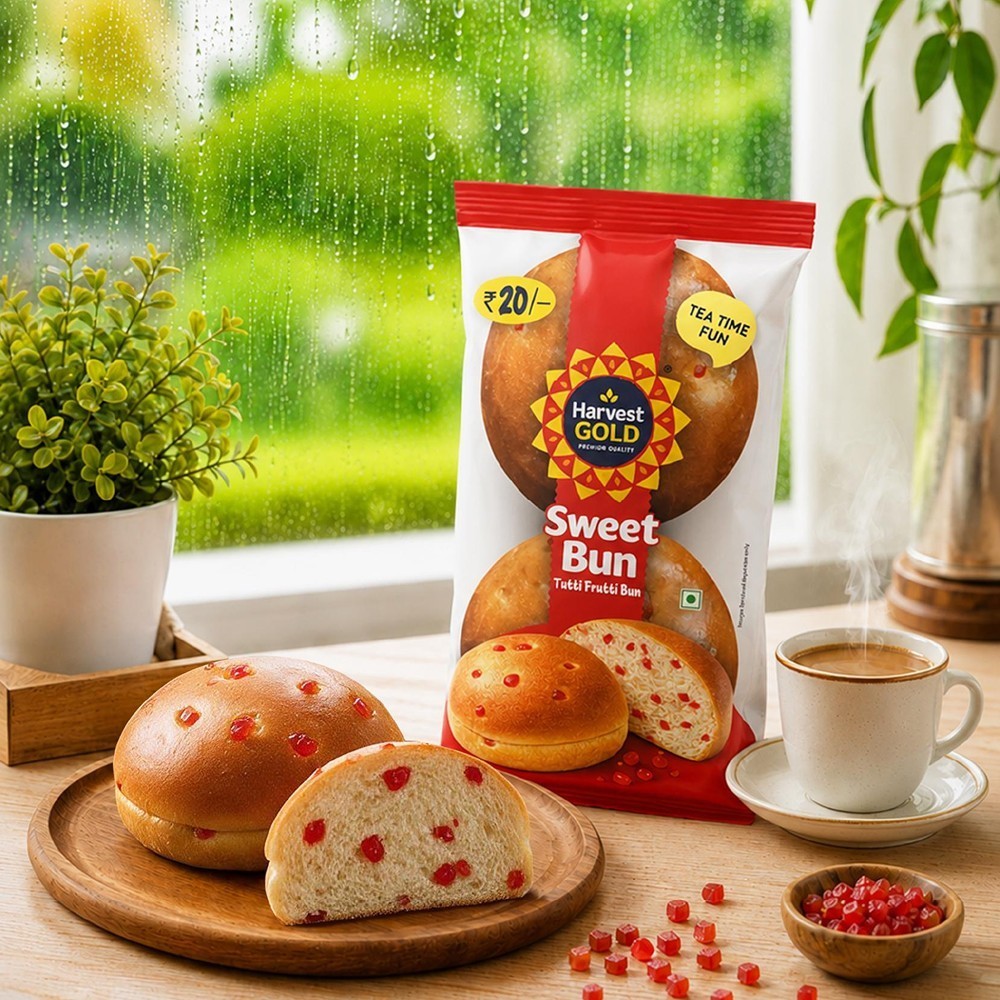 Harvest Gold Bunjoy Tutti Frutti Sweet Bun