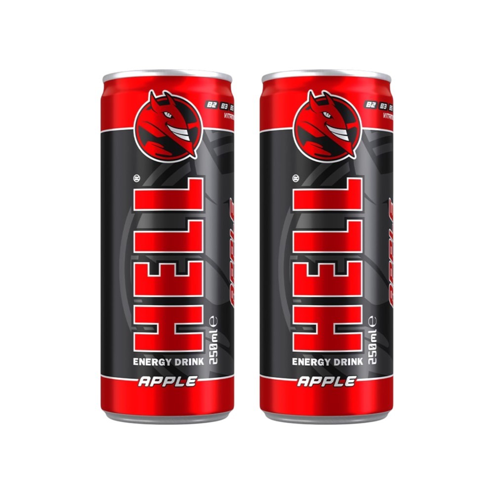 Hell Energy Apple Energy Drink - 250 ml