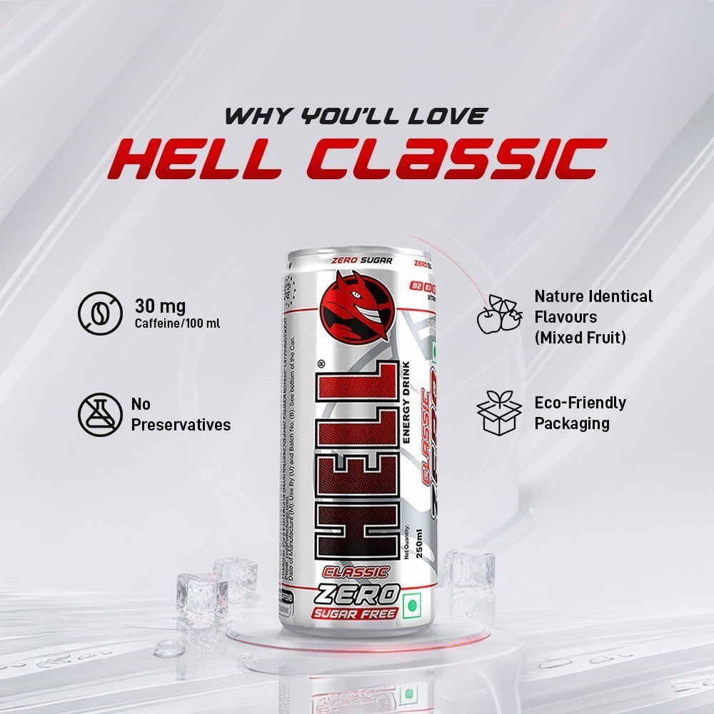 Hell Energy Classic Zero Sugar Energy Drink