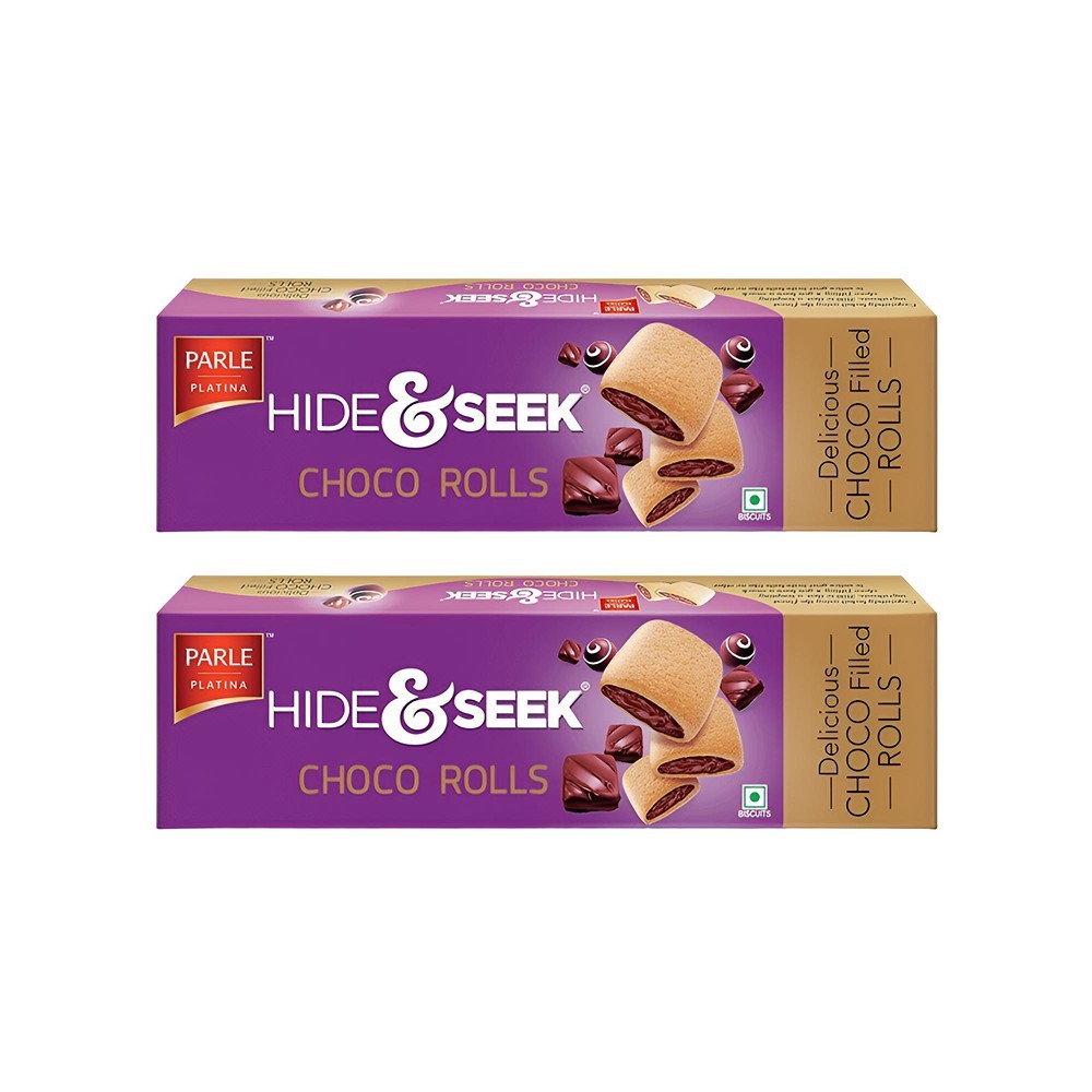 Hide & Seek Choco Rolls Sandwich Cream Biscuits