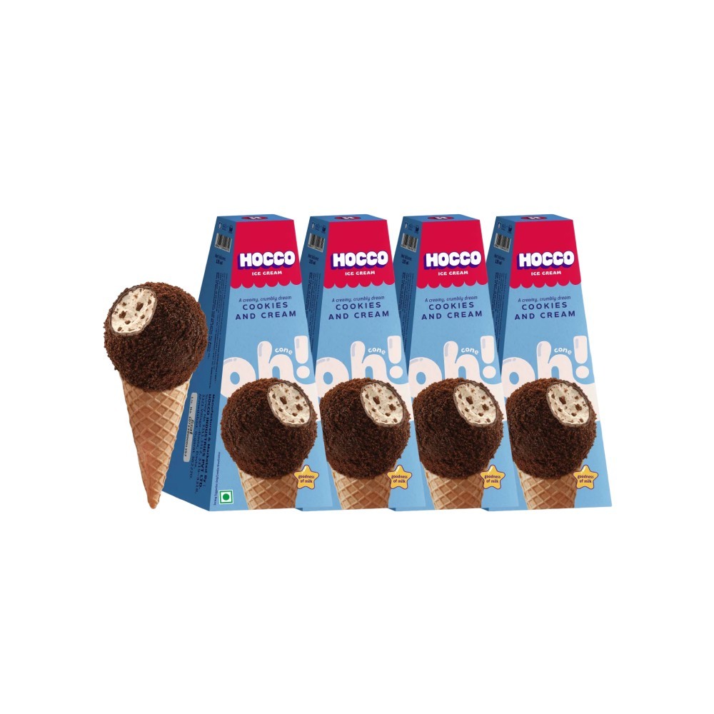 Hocco Cookies & Cream Ice Cream Cone