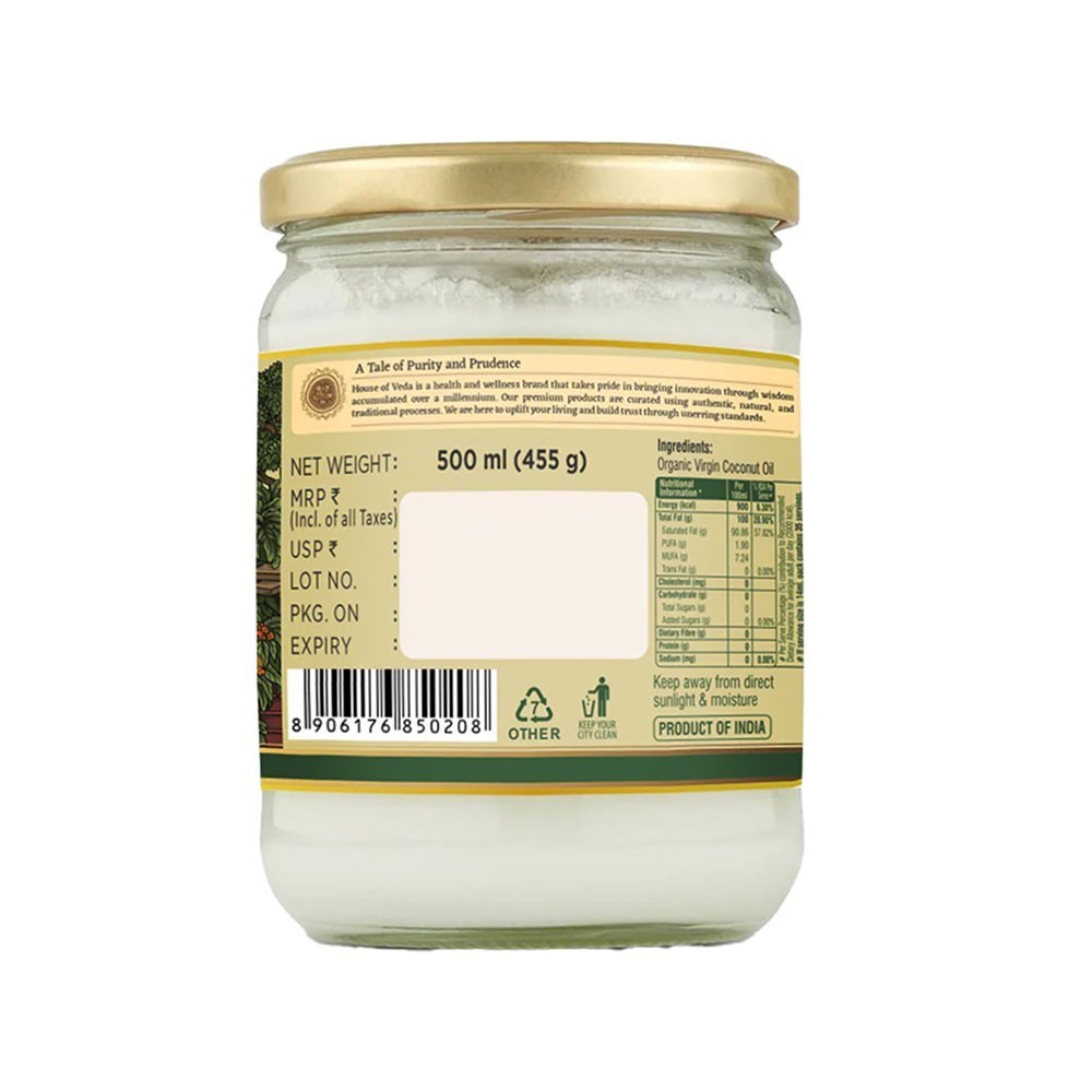 House of Veda Cold Pressed Virgin Coconut Oil