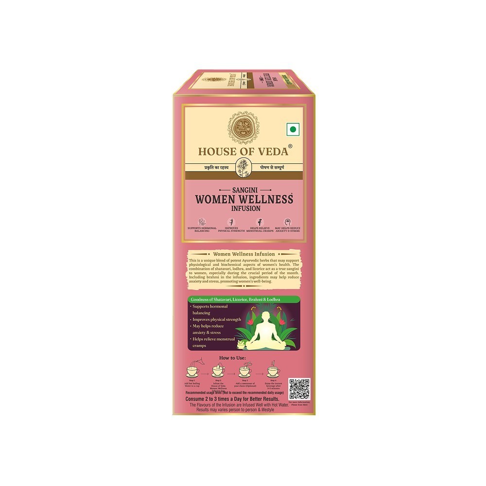 House of Veda Sangini Women Wellness Infusion Tea Bags