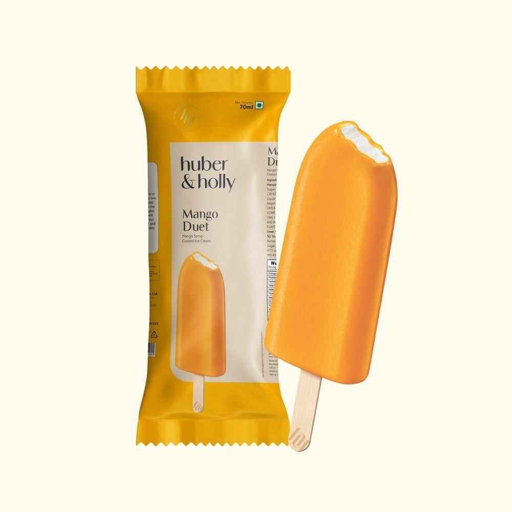 Huber & Holly Mango Duet Ice Cream Stick