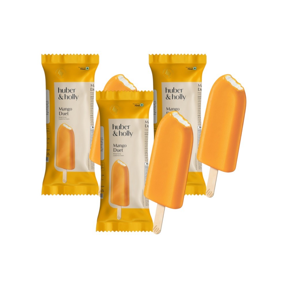 Huber & Holly Mango Duet Ice Cream Stick
