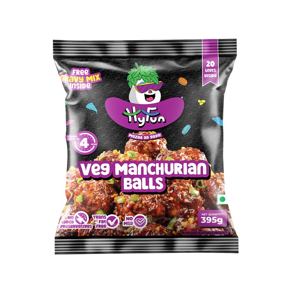 HyFun Veg Manchurian Balls Frozen Snack