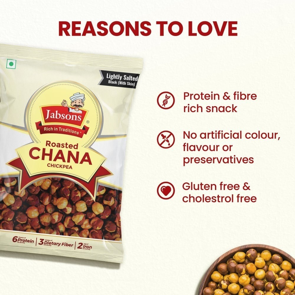 Jabsons Roasted Chana / Bhuna Chana